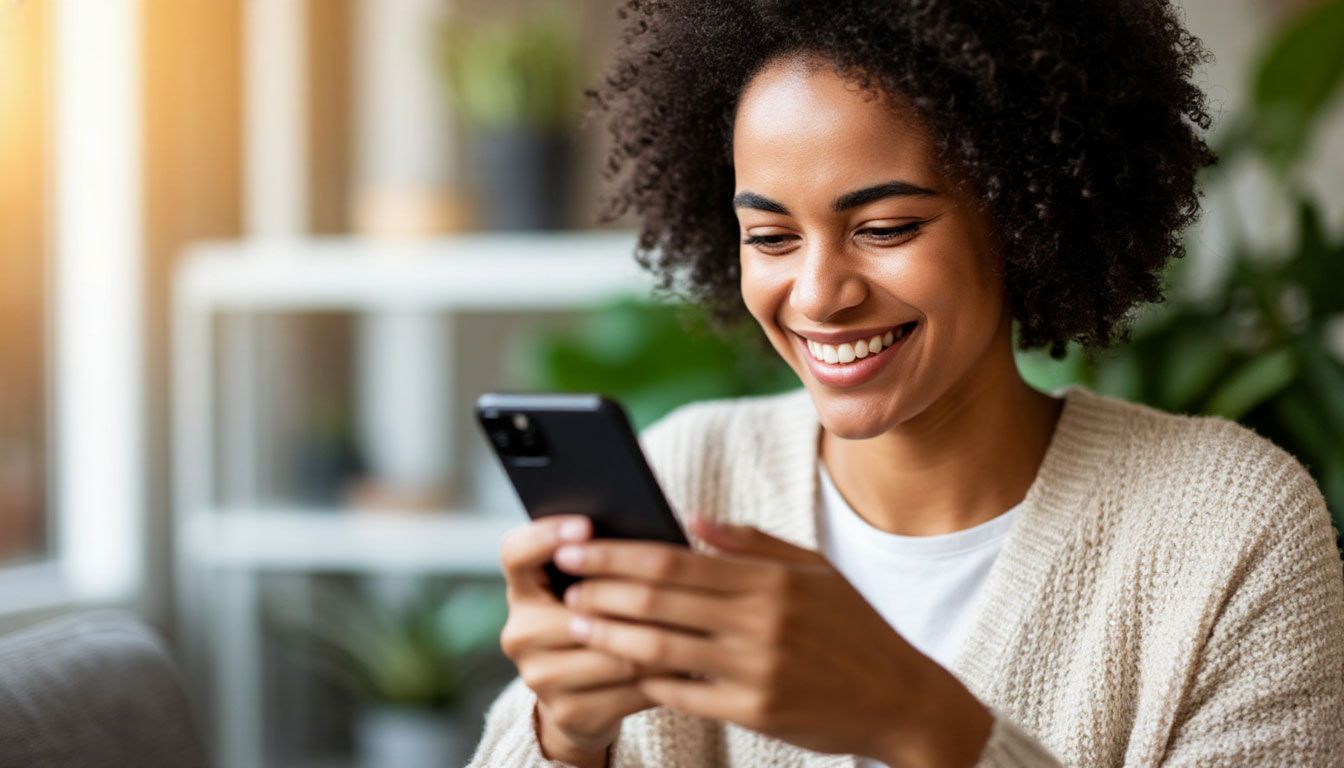 Heymaty app on a phone screen