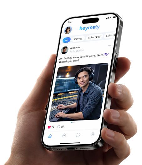 Heymaty app